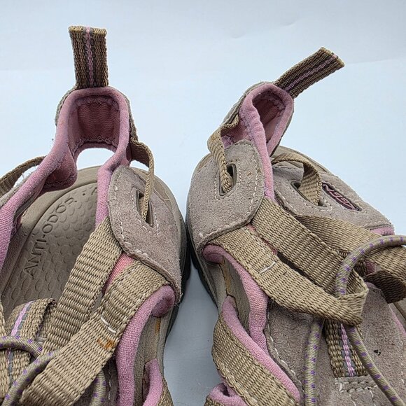 KEEN Whisper Sandals Womens Size 9.5 Brown Pink Sandals Closed Toe Casual Summer - Picture 9 of 13